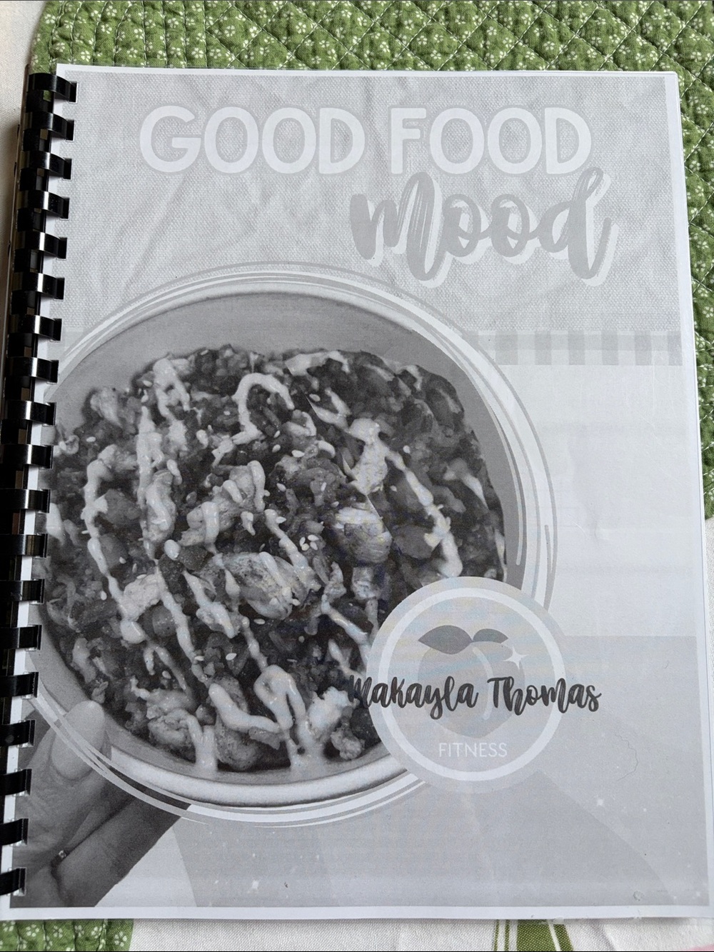 Good Food Mood Recipe Binder - Fitness Collection